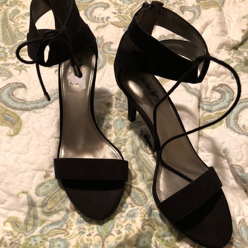 Black heels